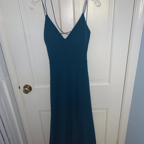 Windsor Chloe Laceup Back Formal Dress 